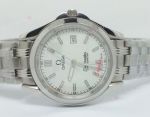 Replica Omega Seamaster 36 mm Watch - Stainless Steel White Dial